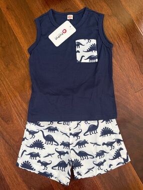 PatPat Dinosaur Short Set Size 100 {3T)